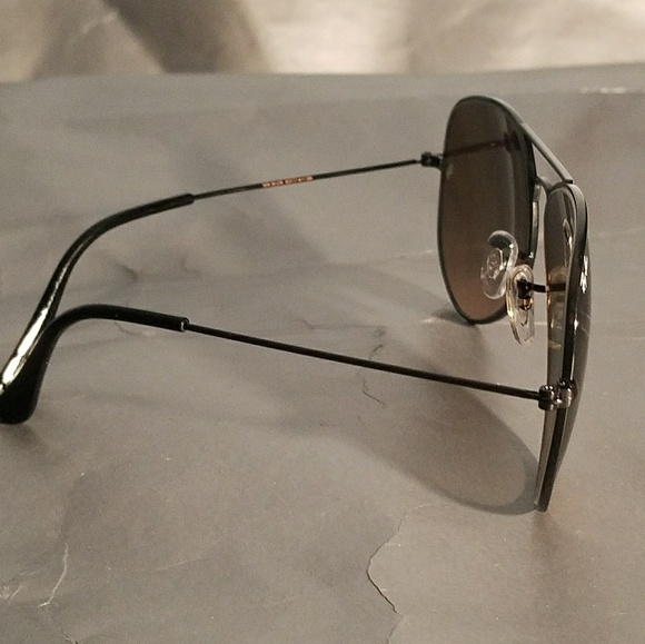 Ray Ban RB3026 Aviator Unisex Sunglasses - Picture 3 of 6